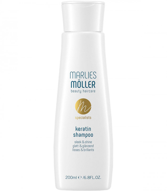 Marlies Moller Keratin Shampoo Sleek & Shine Шампунь с кератином Гладкость и Блеск купить в Киеве, Украине