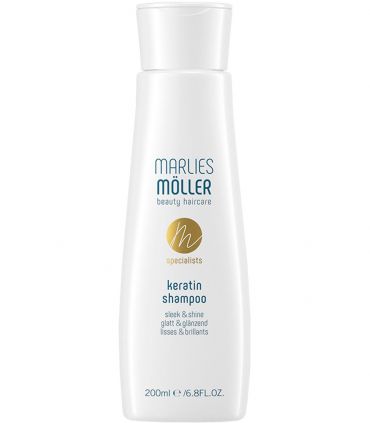 Шампунь з кератином Гладкість і Блиск Marlies Moller Keratin Shampoo Sleek & Shine