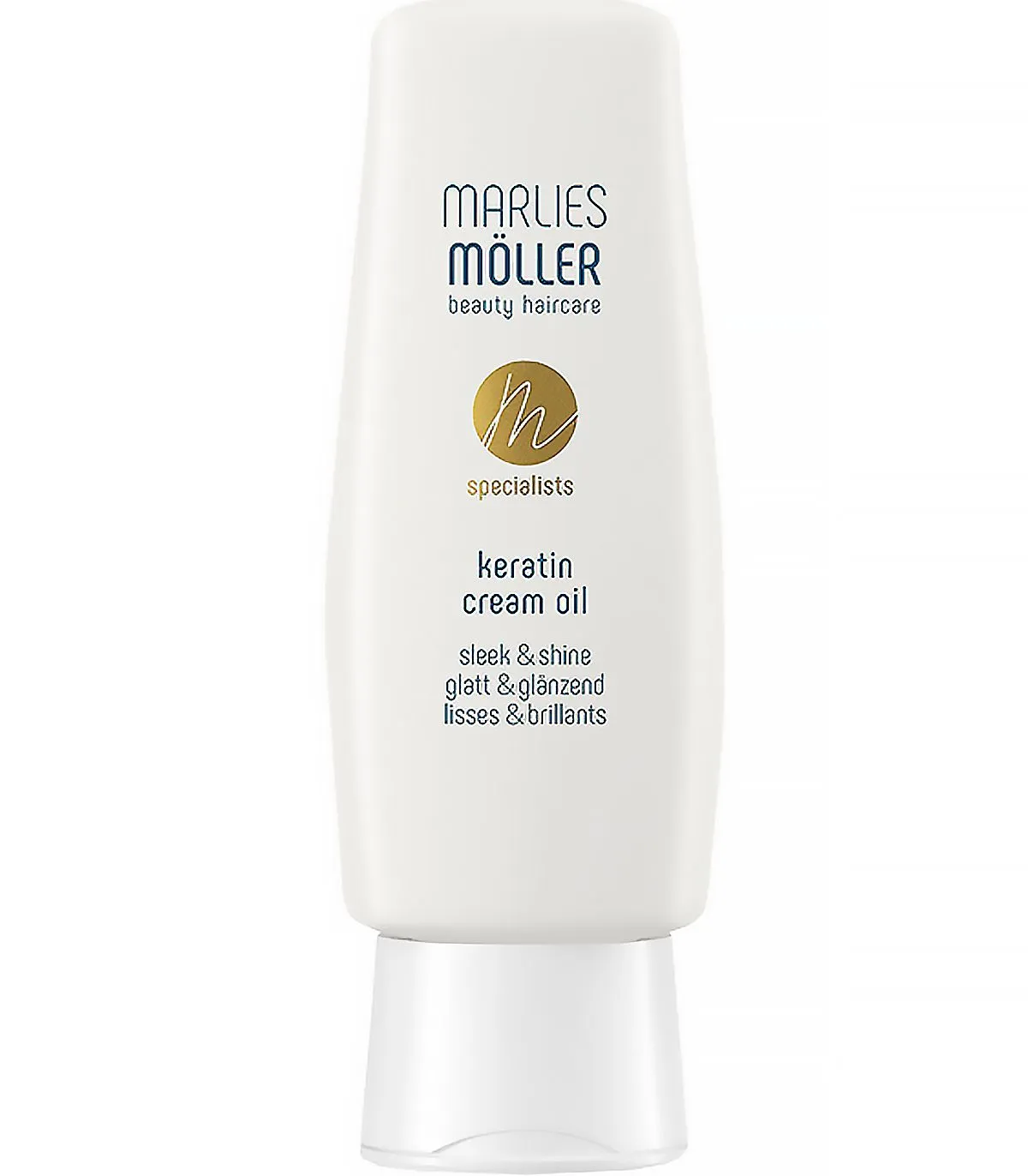 Marlies Moller Keratin Cream Oil Sleek & Shine Крем-масло для волос с кератином Гладкость и Блеск купить в Киеве, Украине