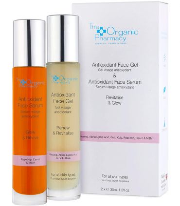 Косметический набор The Organic Pharmacy Antioxidant Face Gel & Antioxidant Face Serum Duo