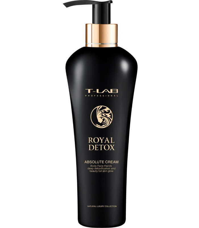 T-LAB Professional Royal Detox Absolute Cream Крем для абсолютной детоксикации лица, рук и тела купить в Киеве, Украине