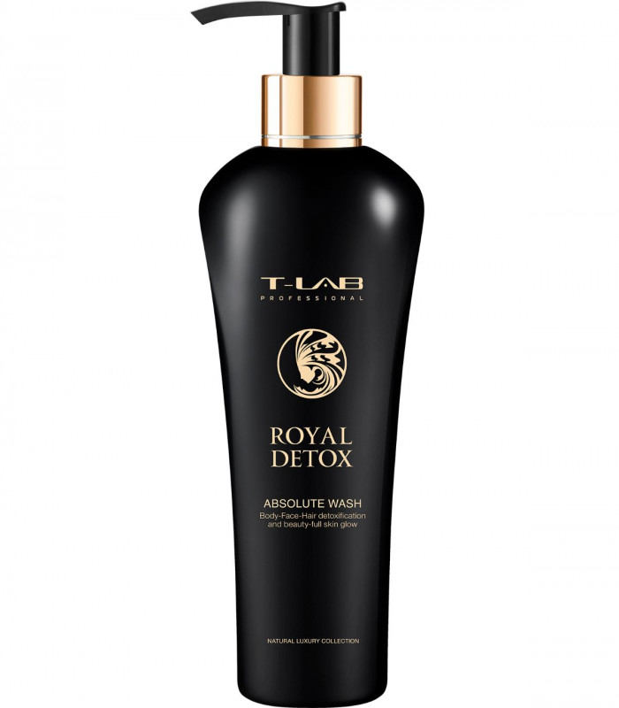 T-LAB Professional Royal Detox Absolute Wash Шампунь-гель для абсолютної детоксикації волосся і тіла купити в Києві, Україні