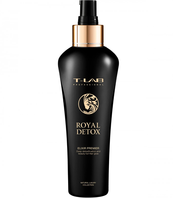 T-LAB Professional Royal Detox Elixir Premier Еліксир для глибокої детоксикації волосся купити в Києві, Україні ❤️ Lavka Kabani