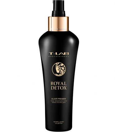 Еліксир для глибокої детоксикації волосся T-LAB Professional Royal Detox Elixir Premier