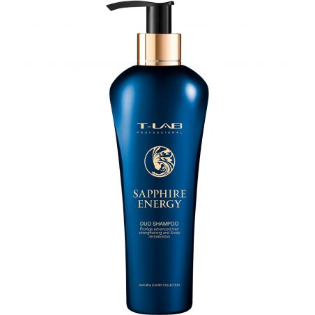 Шампунь для зміцнення волосся T-LAB Professional Sapphire Energy Duo Shampoo