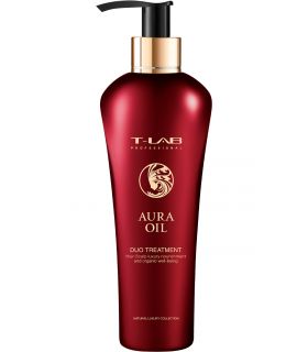 Відновлювальний кондиціонер для сухого і пошкодженого волосся T-LAB Professional Aura Oil Duo Treatment