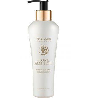 Шампунь для корекції кольору і відновлення T-Lab Professional Blond Ambition Purple Shampoo