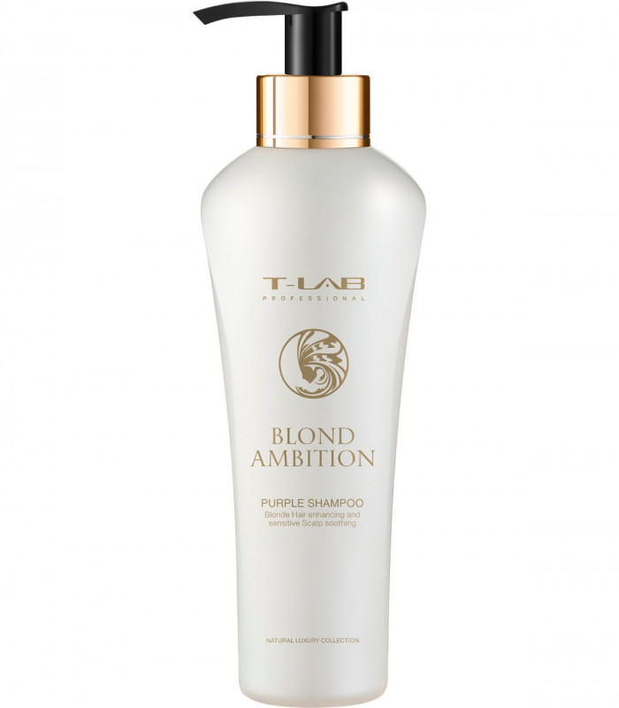 T-Lab Professional Blond Ambition Purple Shampoo Шампунь для корекції кольору і відновлення купити в Києві, Україні ❤ Lavka Kaba