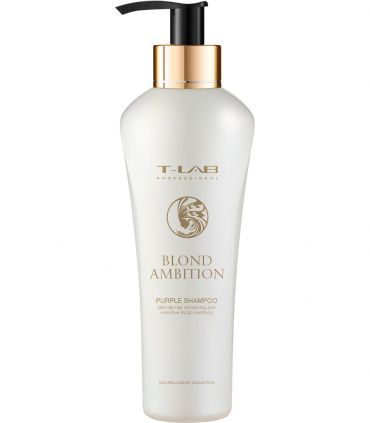 Шампунь для коррекции цвета и восстановления T-Lab Professional Blond Ambition Purple Shampoo