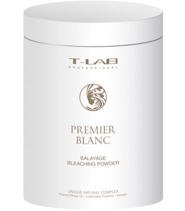 Пудра для освітлення волосся T-LAB Professional Premier Blanc Balayage Bleaching Powder