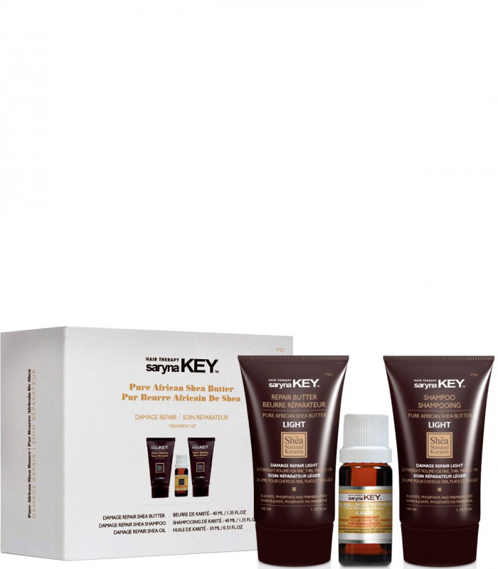 Набор для волос восстанавливающий Light Saryna Key Damage Repair Light Travel Set