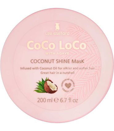 Зволожуюча маска Lee Stafford Coco Loco With Agave Coconut Shine Mask