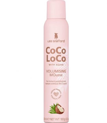 Фиксирующая пенка для волос Lee Stafford Coco Loco With Agave Coconut Mousse