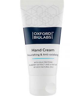 Крем для рук зволожуючий та антиоксидантний Oxford Biolabs Nourishing & Anti-oxidising Hand Cream