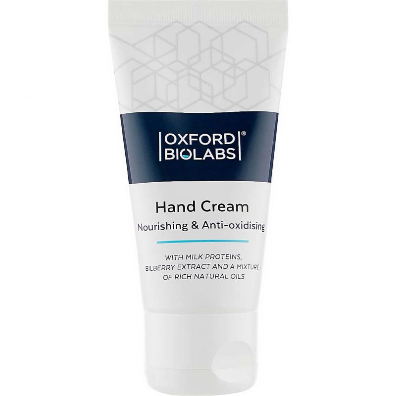 Крем для рук зволожуючий та антиоксидантний Oxford Biolabs Nourishing & Anti-oxidising Hand Cream Крем для рук зволожуючий та антиоксидантний Oxford Biolabs Nourishing & Anti-oxidising Hand Cream