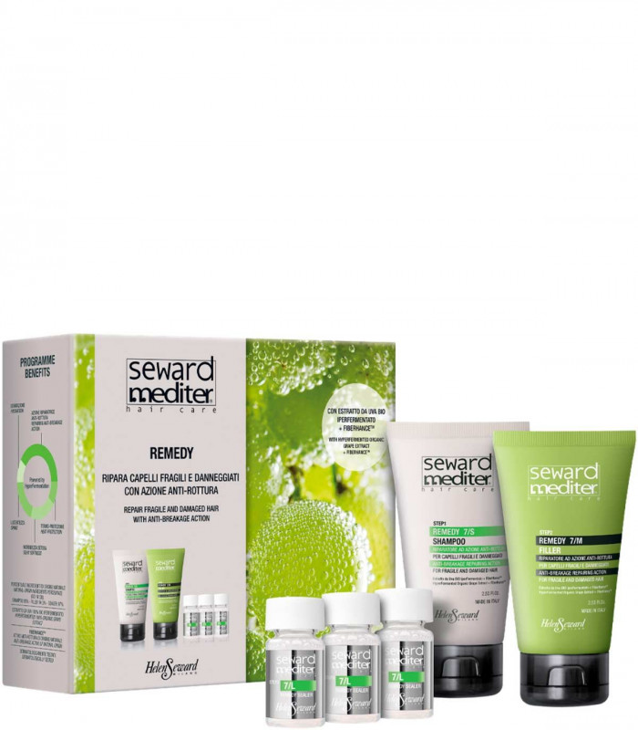 Helen Seward Remedy Kit Набір засобів для відновлення ламкого та тендітного волосся купити в Києві, Україні ❤ Lavka Kabani