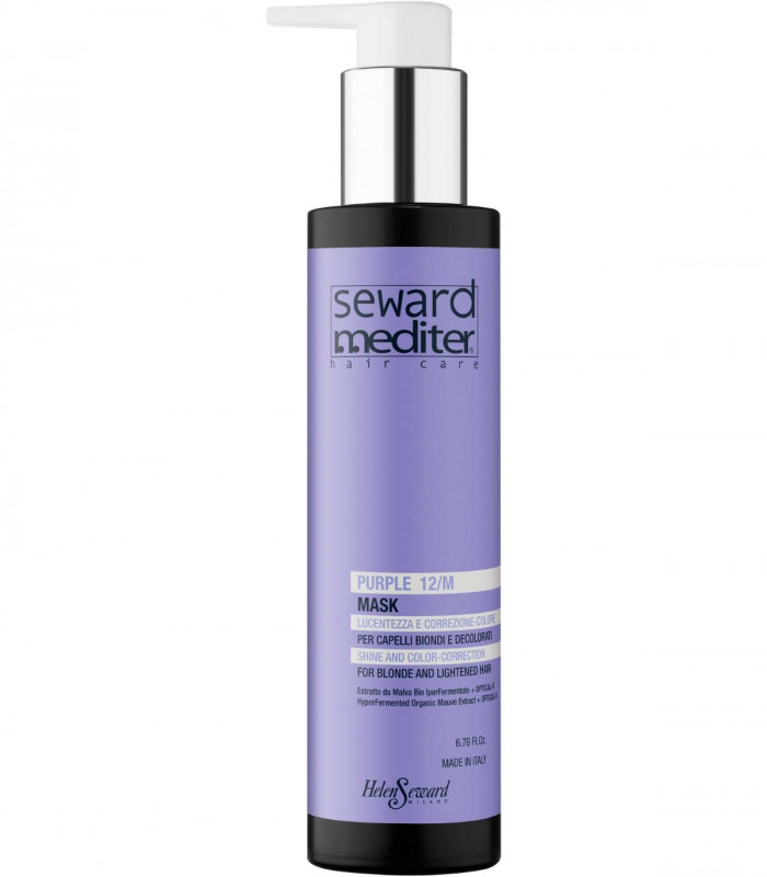 Helen Seward Purple 12/М Mask Маска блеск и коррекция цвета купить в Киеве, Украине ❤ Lavka Kabani
