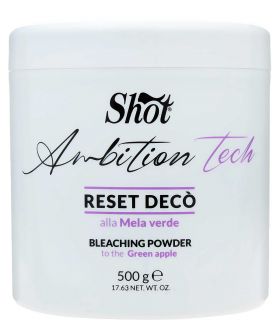 Освітлююча пудра для волосся Зелене яблуко Shot Ambition Tech Bleaching Powder