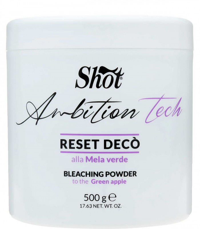 Shot Ambition Tech Bleaching Powder Освітлююча пудра для волосся Зелене яблуко купити в Україні та Києві ❤ Lavka Kab