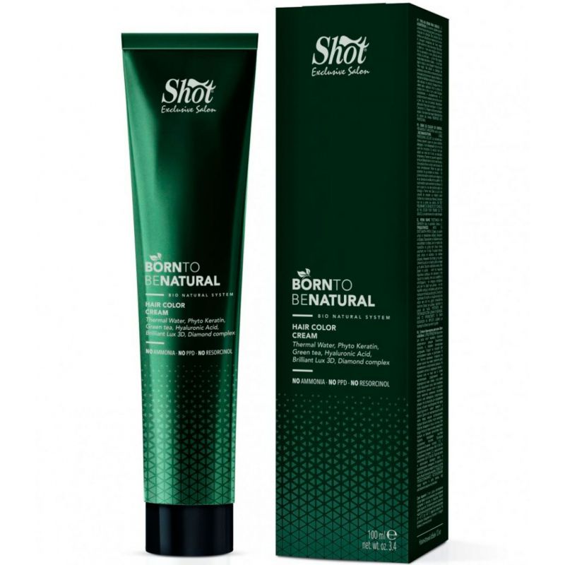 Безаммиачная крем-краска для волос Shot Born To Be Natural Hair Color Cream