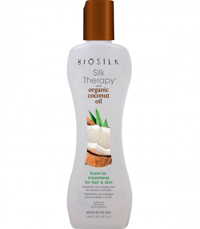 Шовк із кокосом Biosilk Silk Therapy with Natural Coconut Oil Leave-In Treatment купити в Києві в Lavka Kabani