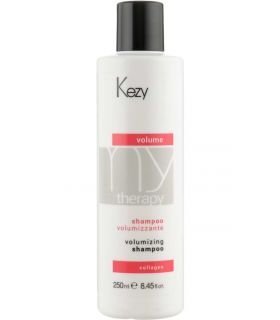 Шампунь для надання об'єму з морським колагеном Kezy Volume Volumizing Shampoo