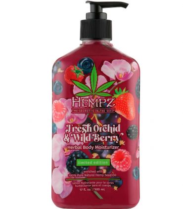 Молочко для тела Орхидея и ягоды Hempz Fresh Orchid & Wild Berry Body Moisturizer