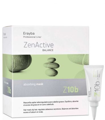 Маска-пілінг регулятор жирності Z10b Erayba Absorbing Mask, 8х15 мл