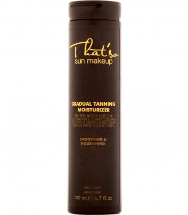 Увлажняющий лосьон автозагар That'so Gradual Tanning Moisturizer