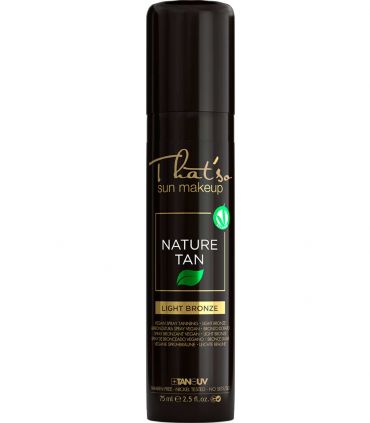 Веганский спрей автозагар с бронзатором лайт That'so Nature Tan Light Bronze