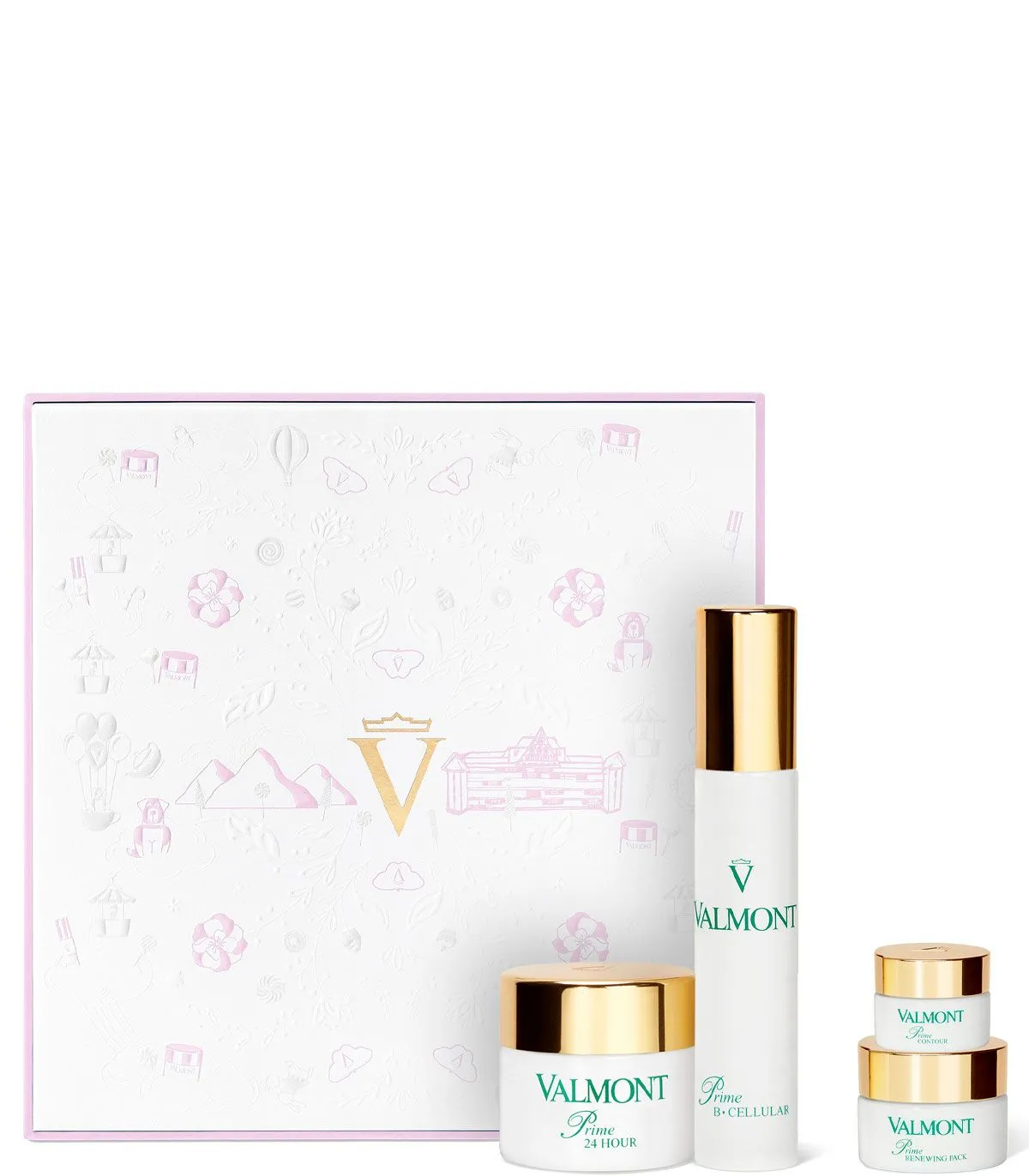 Valmont Prime Renewing Pack Retail Set Rose Косметический набор купить в Украине и Киеве ❤ Lavka Kabani