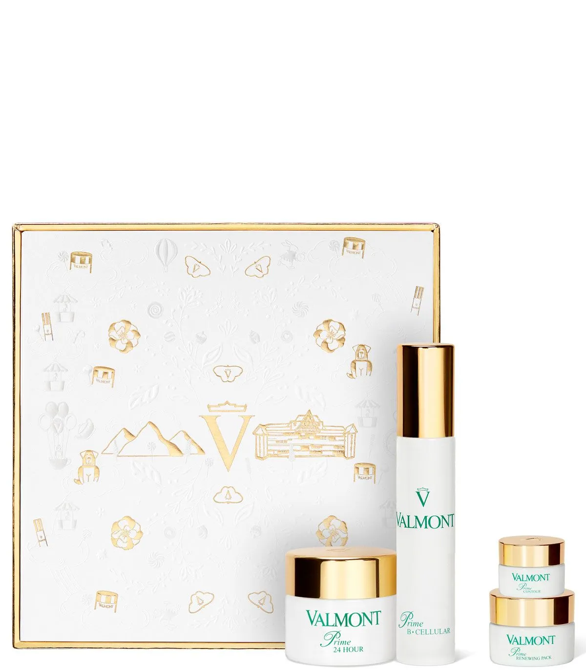Valmont Prime Renewing Pack Retail Set Gold Косметичний набір купити в Україні та Києві ❤ Lavka Kabani