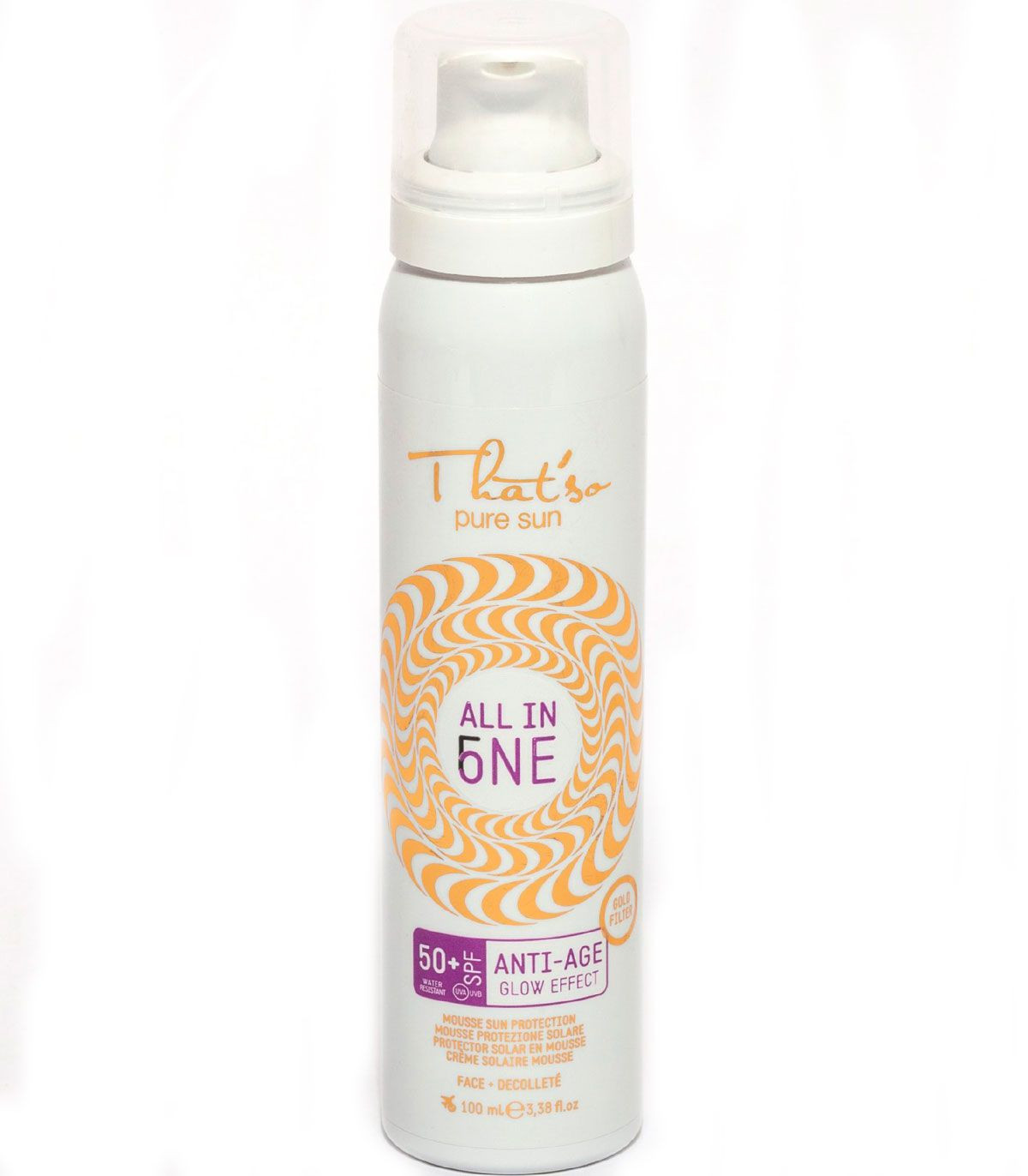 That'so All-In-One SPF 50+ Anti-age Сонцезахисний ліфтинговий мус купити в Києві, Україні ❤ Lavka Kabani