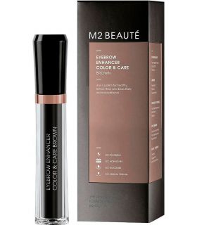 Туш-догляд З CU-пептидом для бров M2 Beauté Eyebrow Enhancer Color & Care Brown
