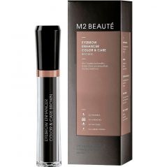 Туш-догляд З CU-пептидом для бров M2 Beauté Eyebrow Enhancer Color & Care Brown