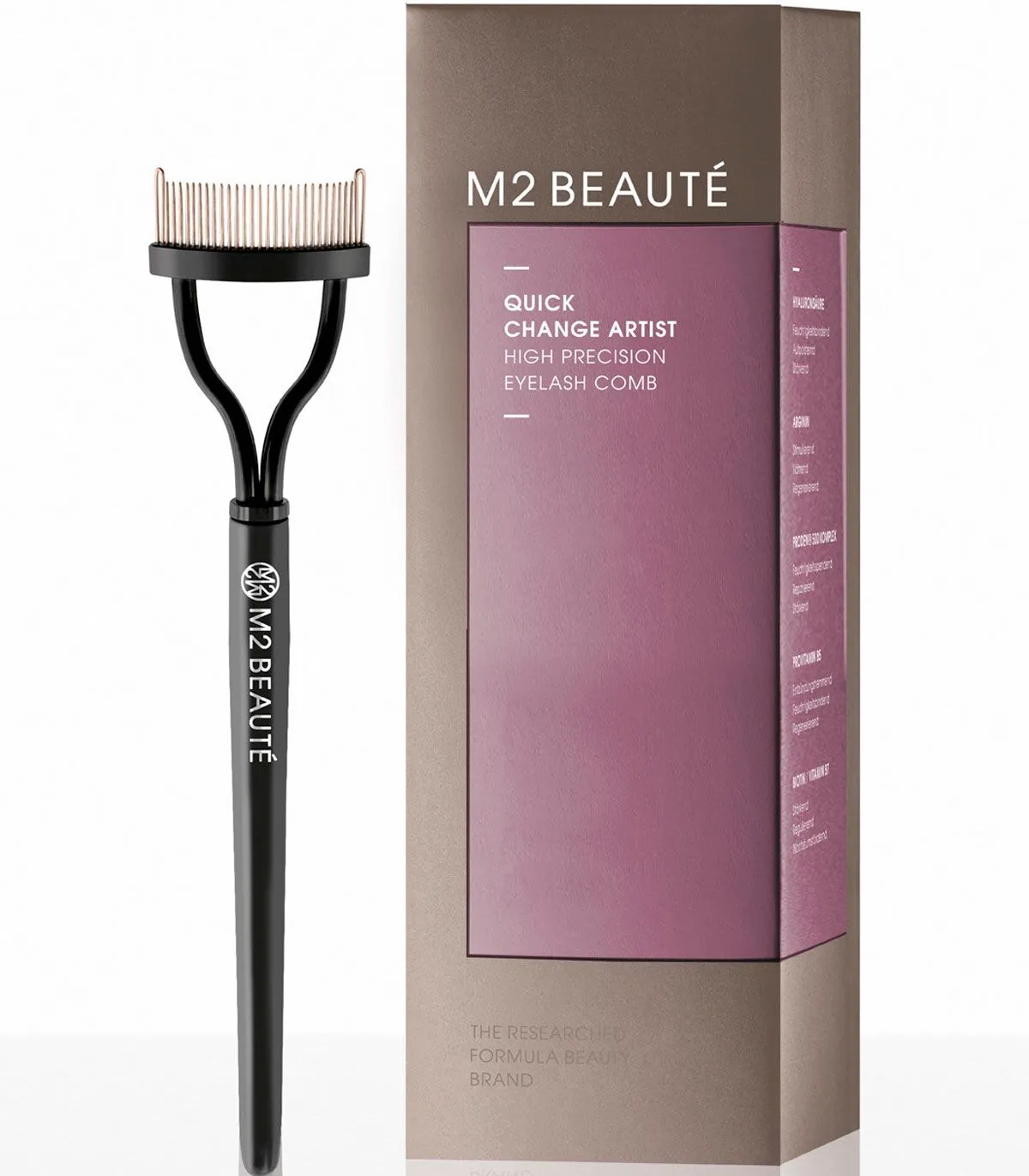 M2 Beaute Quick Change Artists Стальная щеточка-разделитель для ресниц купить в Киеве, Украине ❤ Lavka Kabani