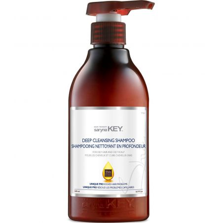 Шампунь для глибокого очищення жирної шкіри голови Saryna Key Deep Cleansing Shampoo