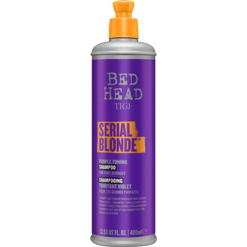Тонуючий шампунь для блонду Tigi Serial Blonde Purple Toning Shampoo Тонуючий шампунь для блонду Tigi Serial Blonde Purple Toning Shampoo