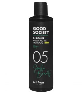 Оттеночный шампунь со светло-зеленой пигментацией Artego Good Society 05 B_Blonde Green No Red Shampoo