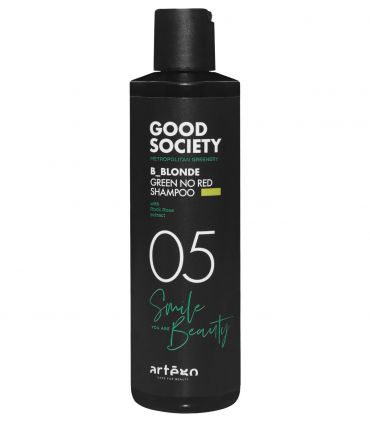 Оттеночный шампунь со светло-зеленой пигментацией Artego Good Society 05 B_Blonde Green No Red Shampoo