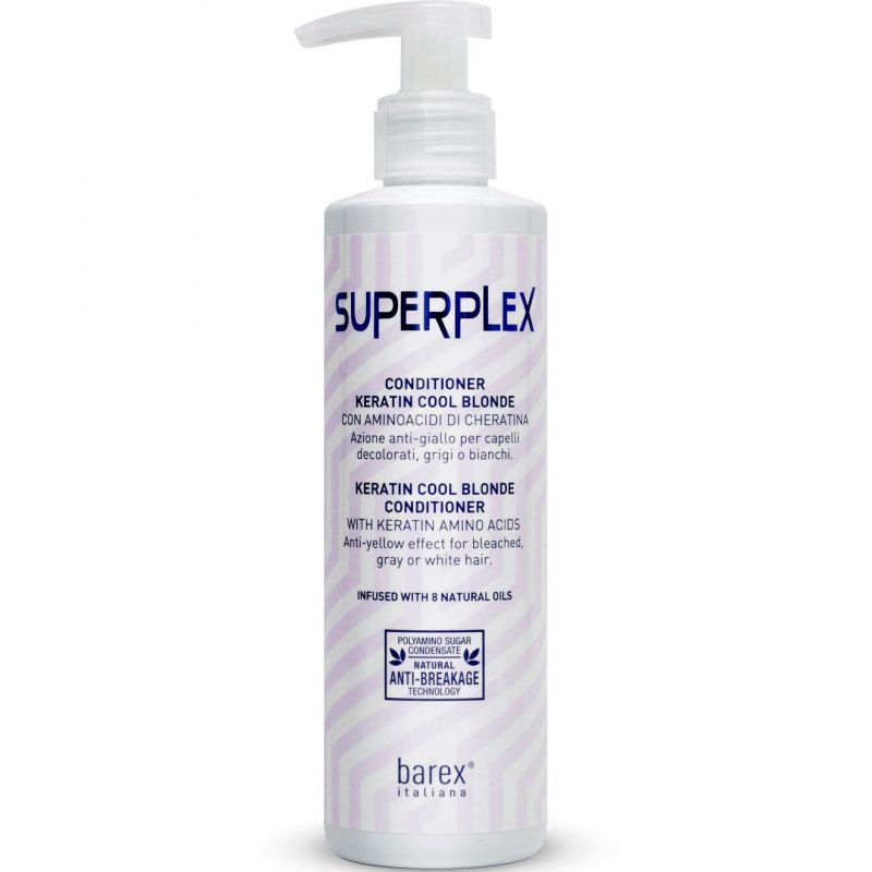 Кератиновый кондиционер Холодный блонд SuperPlex Barex Кератиновый кондиционер Холодный блонд SuperPlex Barex