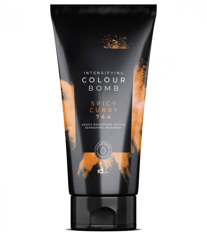 Тонуючий бальзам IdHair Colour Bomb Spicy Curry 744