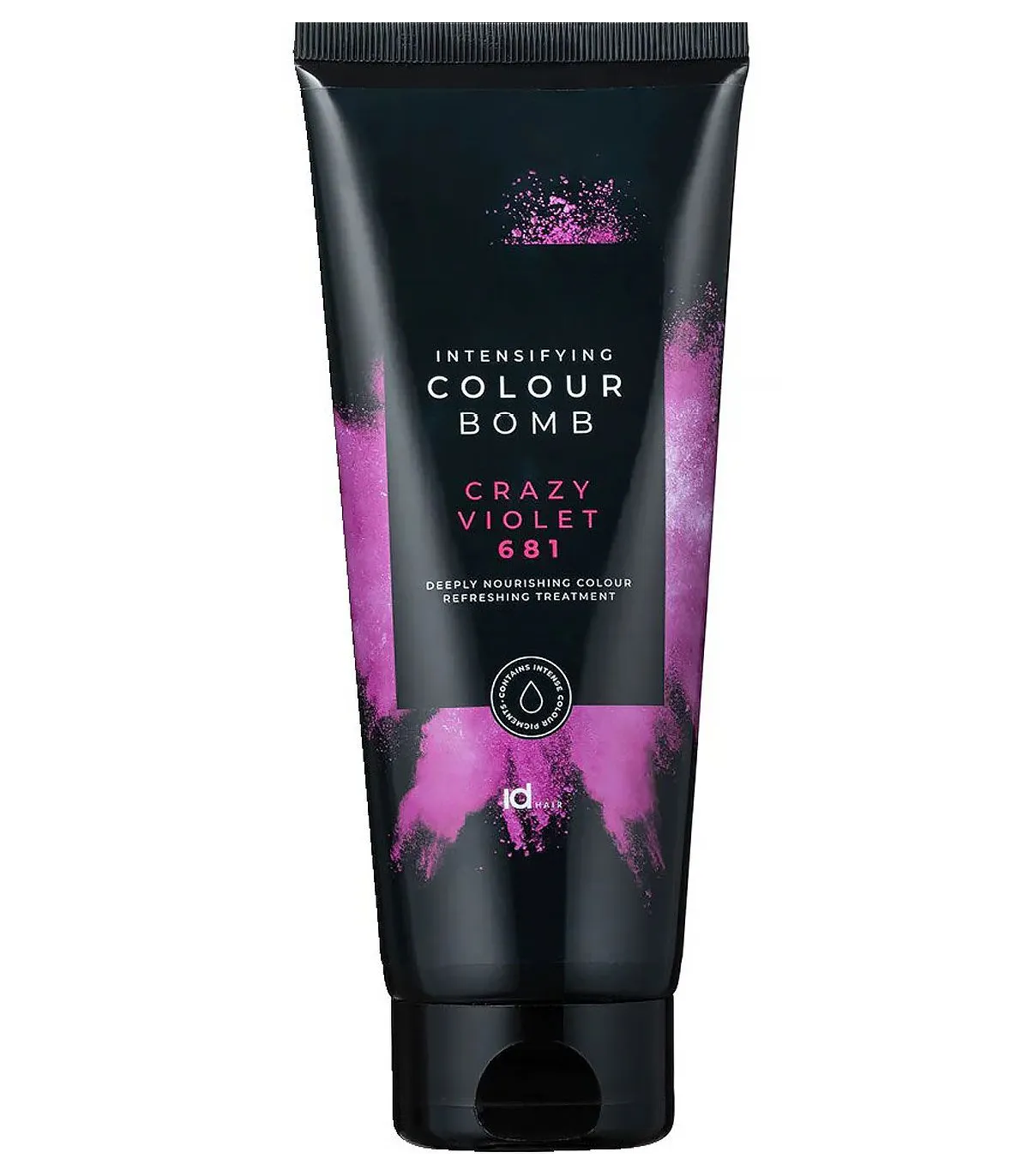 IdHair Colour Bomb Crazy Violet 681 Тонирующий бальзам купить в Киеве, Украине ❤ Lavka Kabani