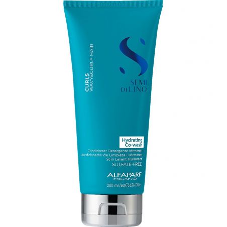 Зволожуючий ко-вошинг кондиціонер для кучерявого волосся Alfaparf Semi Di Lino Curls Hydrating Co-Wash Conditioner