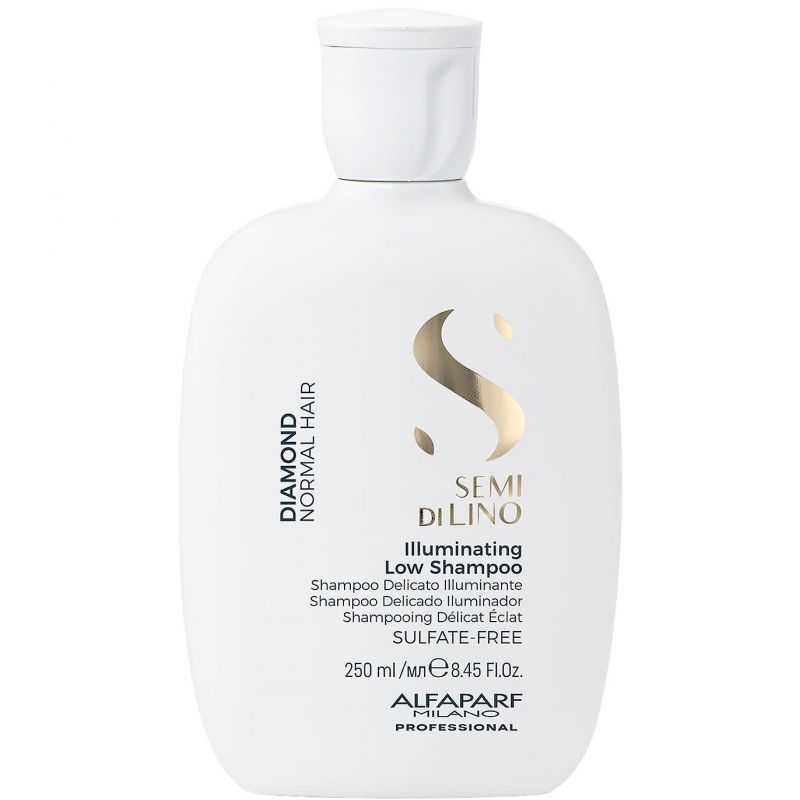 Шампунь для волосся із мікрокристалами Alfaparf Semi Di Lino Diamond Illuminating Low Shampoo Шампунь для волосся із мікрокристалами Alfaparf Semi Di Lino Diamond Illuminating Low Shampoo