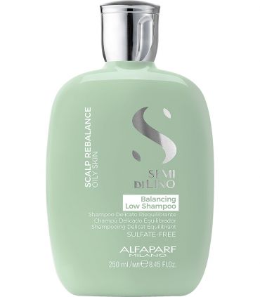Шампунь для жирной кожи головы Alfaparf Semi Di Lino Scalp Rebalance Balancing Low Shampoo