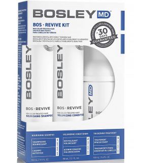 Набор для восстановления истонченных неокрашенных волос Bosley MD BosRevive Non Color-Treated Hair 30