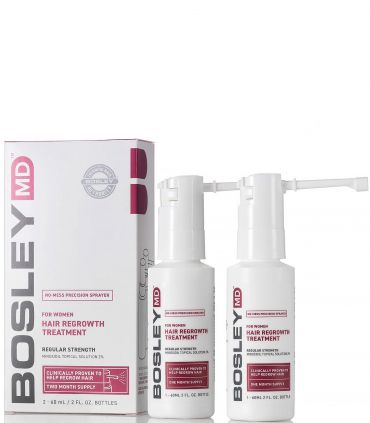 Спрей с миноксидилом 2% для восстановления роста волос у женщин Bosley MD