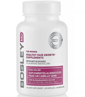 Диетическая добавка для роста здоровых волос у женщин Bosley MD Healthy Hair Growth Capsules for Women