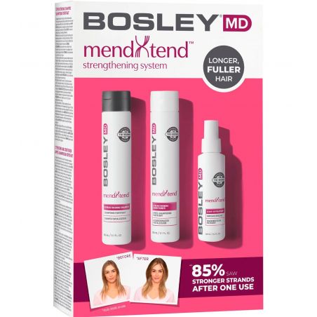 Набор для укрепления и питания волос Bosley MD MendXtend Strengthening System